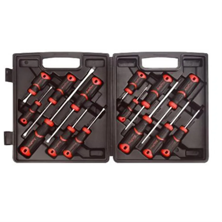 (image for) 14 Pc Power Grip ScrewDrr Set
