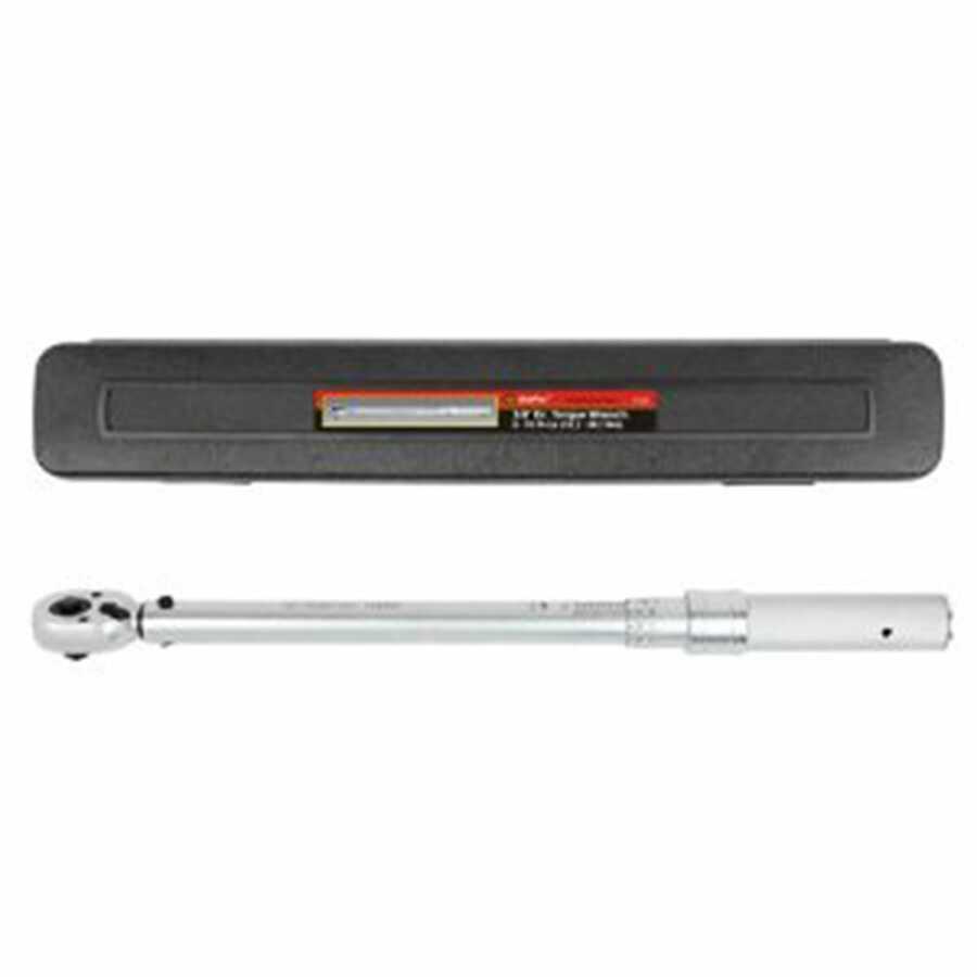 3/8" Dr TORQUE WRENCH 5-75