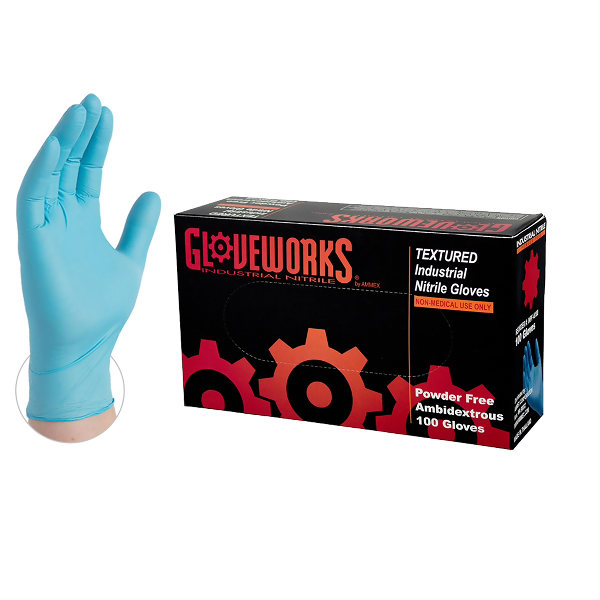Gloveworks Nitrile Powder Free Gloves M