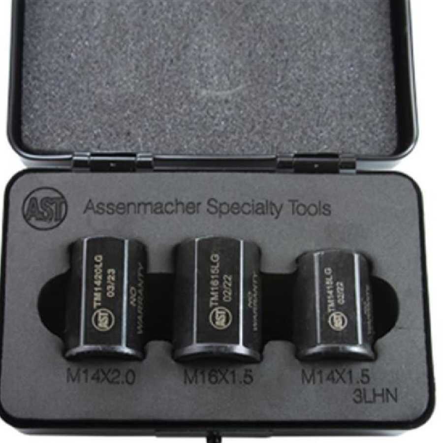 Assenmacher 3 Piece Long Hammer Nut Set