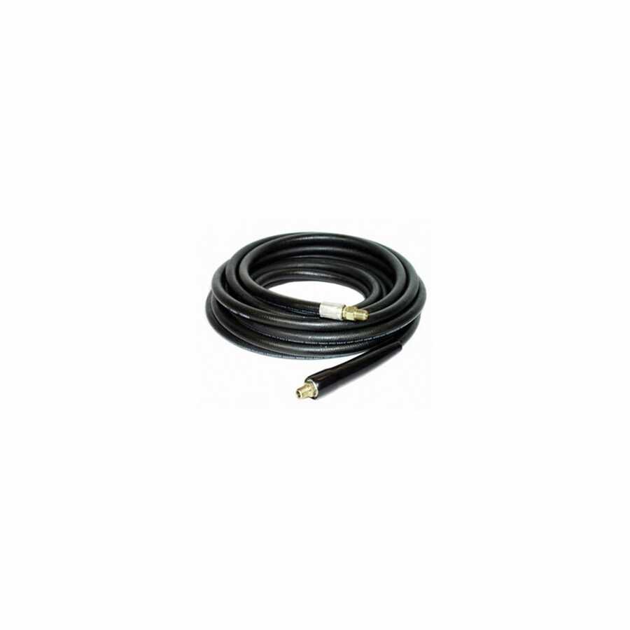 3/8"x25'3000#Blk PW Hse Cpld MPT x MPT Swivel