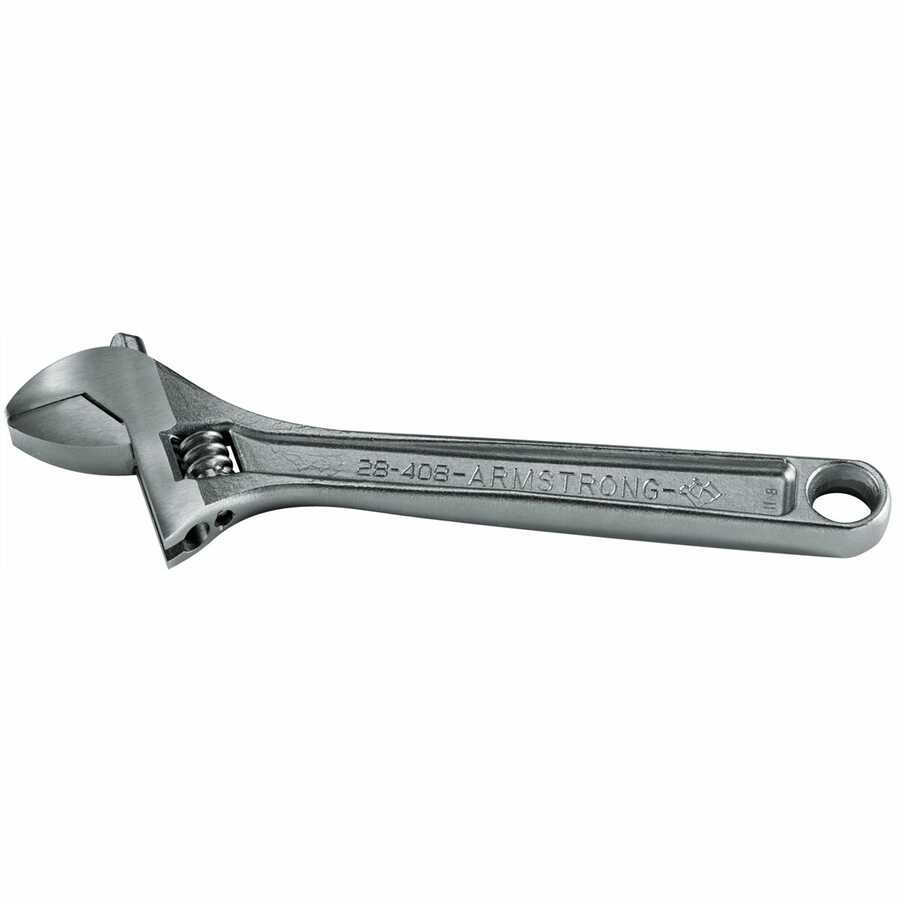 Armstrong 8" Extra Wide Adjustable Wrench for Plumbing & DIY