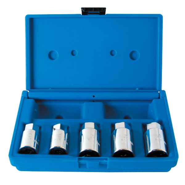 STUD REMOVER SET 5PC 1/4 5/16 3/8 1/2