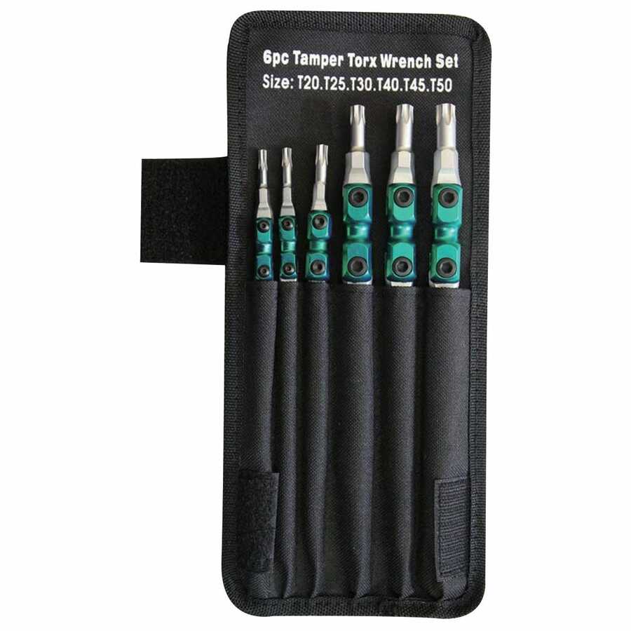 6PC TP TORX SWIVEL END WRENCH SET