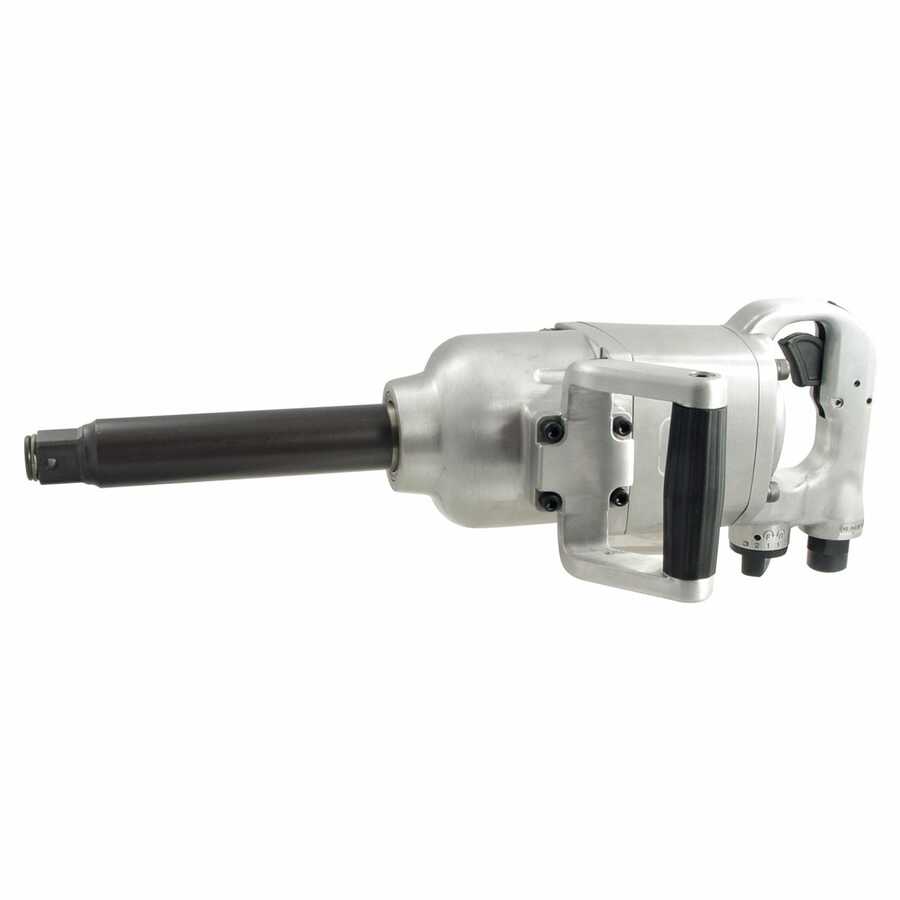 1 Inch Drive HD Air Impact Wrench with 6 Inch Anvil, Double Hamm