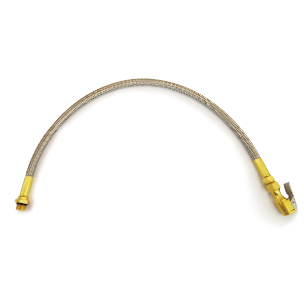 21" Stainless Steel Hose w/ Fittings & Chuck