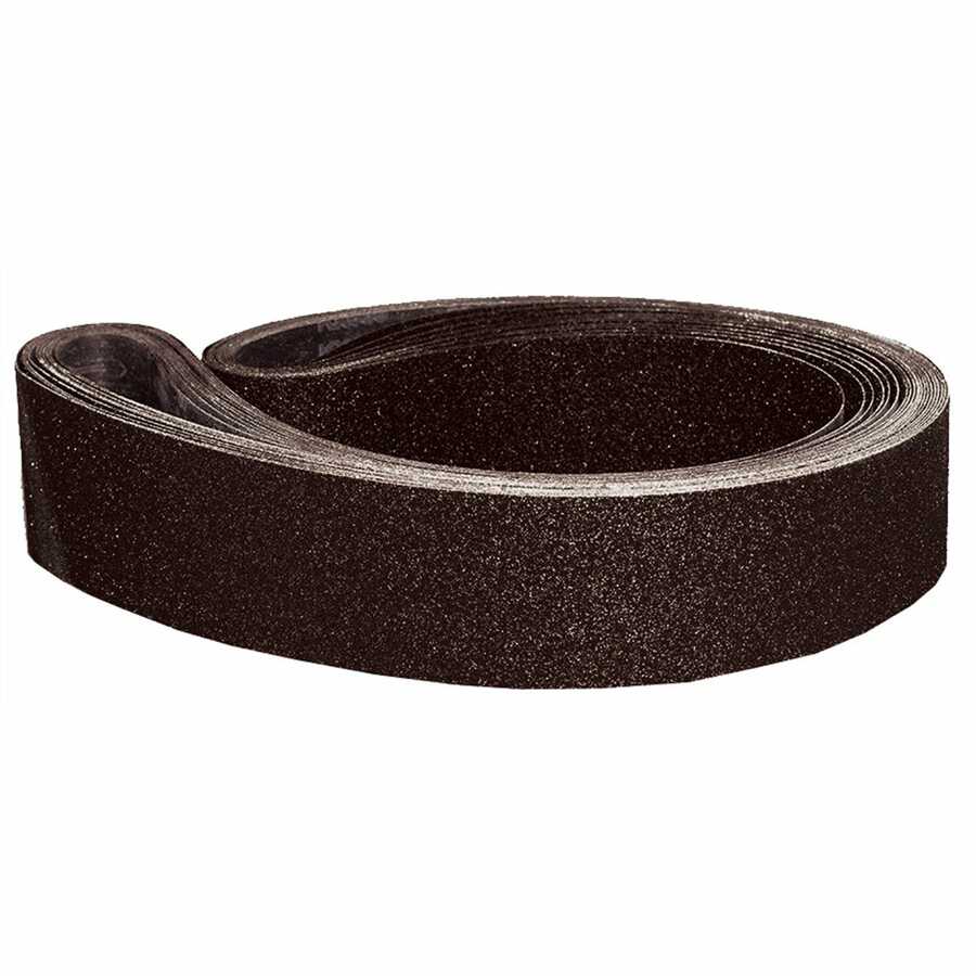 60 Grit 3/4" x 20.5" Sanding Belt - 10pc