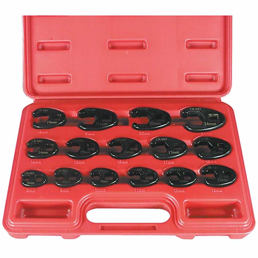 Williams 10791 3/8 Drive Crowfoot Wrench Set 8-Piece 17mm to 24mm Williams 10791 3/8 Drive Crowfoot Wrench Set 8-Piece 17mm to 24mm