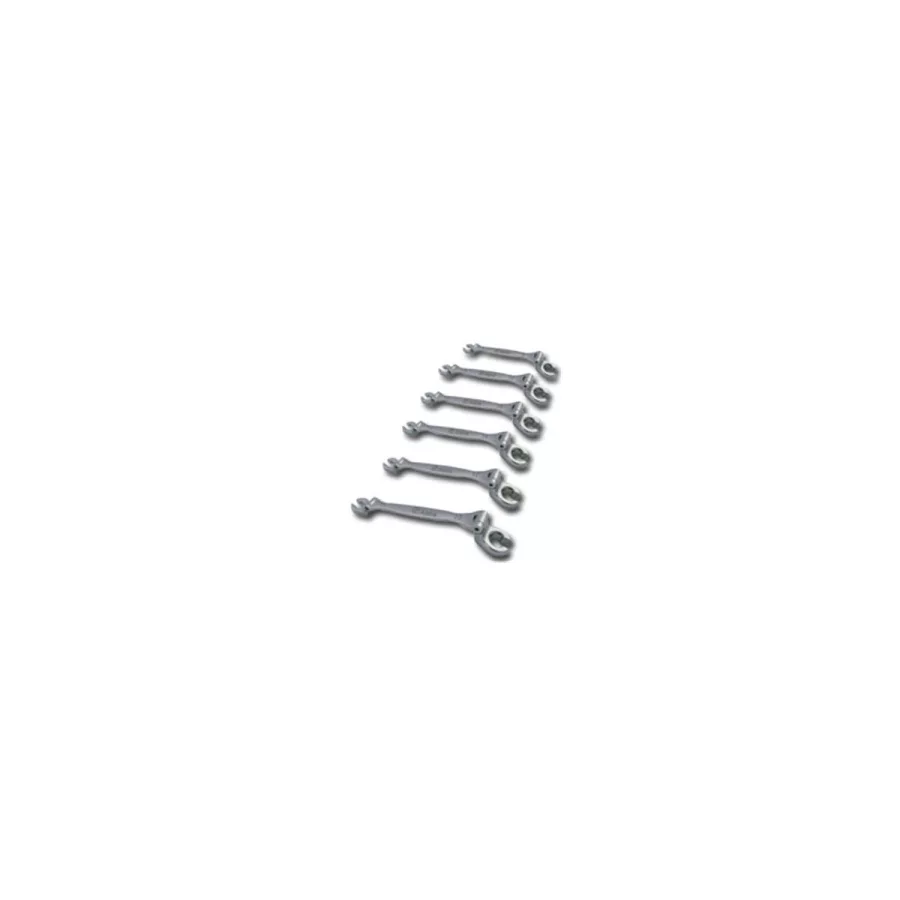 6 Pt and 12 Pt Metric Double Offset Flexible Flare Nut Wrench Se
