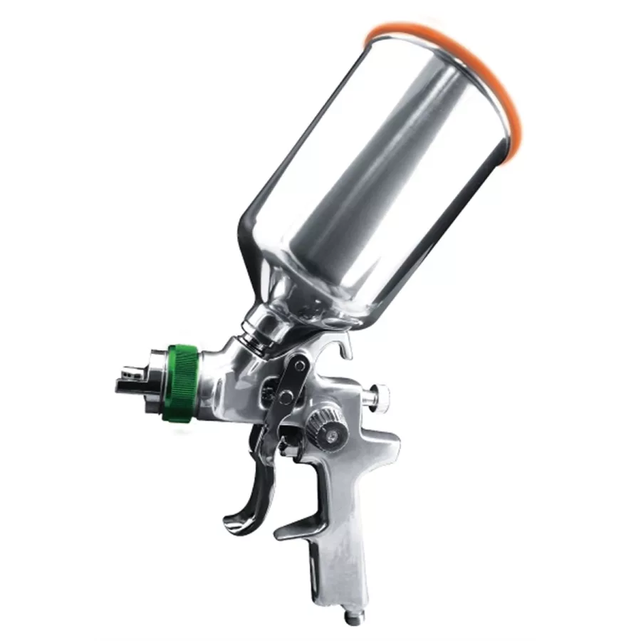 HVLP Gravity Feed Spray Gun 1.5mm Nozzle w/AL cup