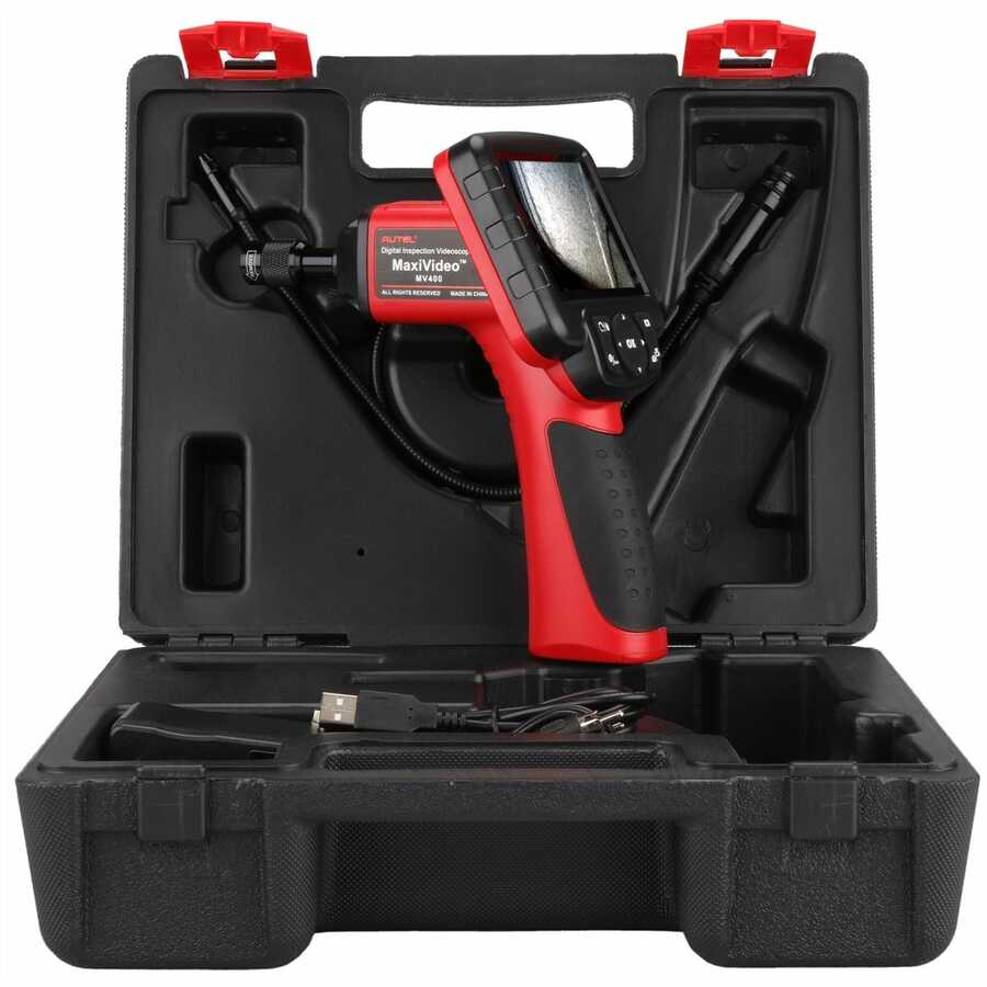 MaxiVideo MV400 Digital Videoscope w 3.5 Inch Screen, 5.5mm Head