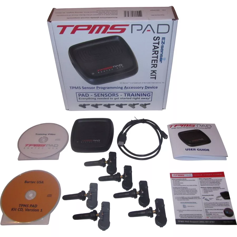 TPMS PAD Starter Kit w/sensors