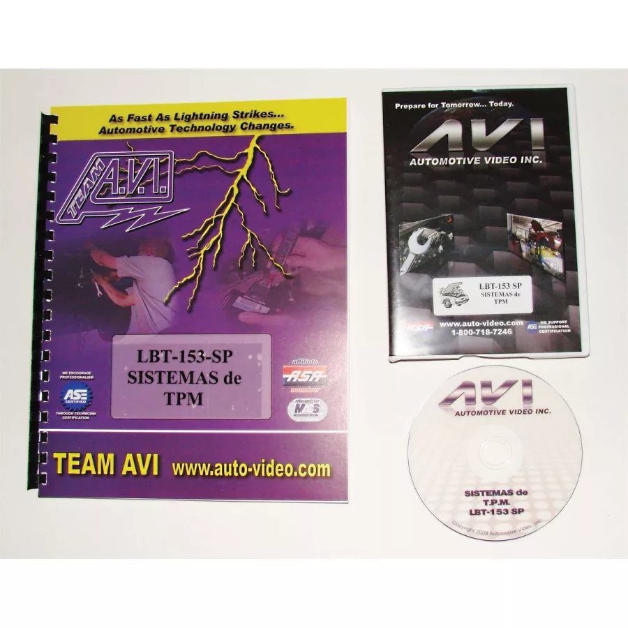 TPMS Training DVD and Workbook - Spanish
