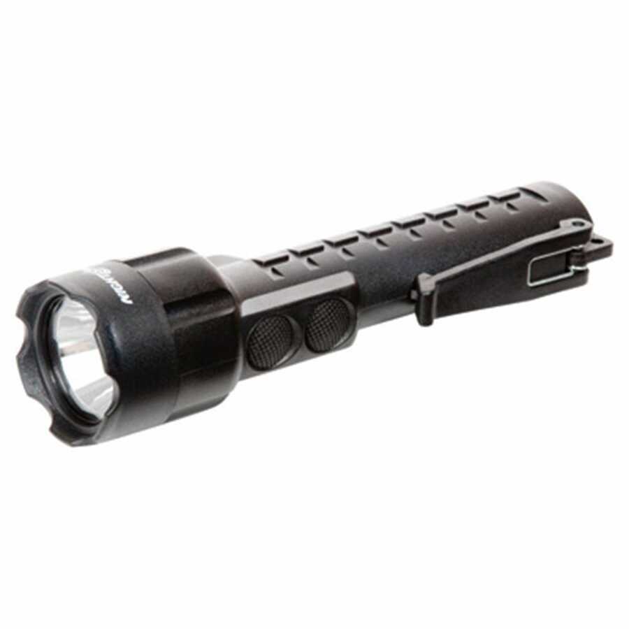 Night Stick Safety Approved Flashlight and Flood Light Black