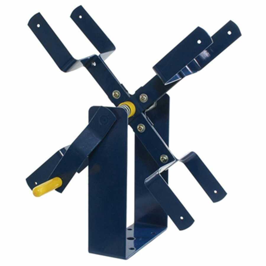 Heavy-Duty Retractable Air Hose Reel, 100 ft Steel