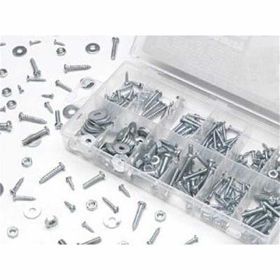 347 Pc Metric Nut/Bolt Asst