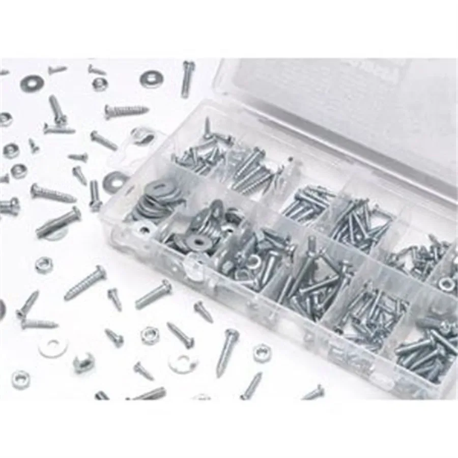 (image for) 347 Pc Metric Nut/Bolt Asst