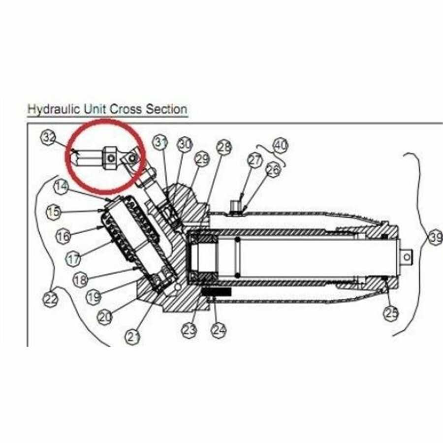 U-Joint Release Assembly- Service Jack For JSA200LM