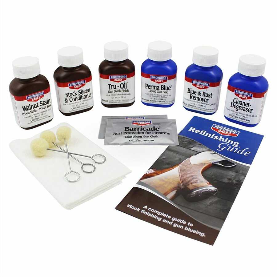 Deluxe Perma Blue and Tru-Oil Complete Finish Kit