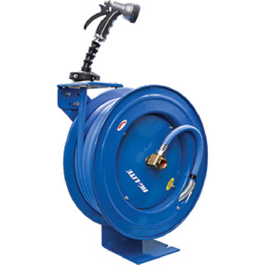 BluBird AG-Lite Rubber Water Hose Reel Heavy Duty Single Arm Ass
