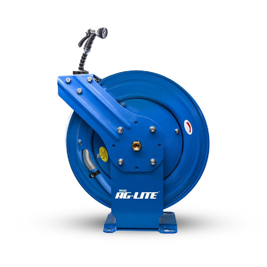 BluBird AG-Lite Rubber Water Hose Reel Dual Arm Assembly 5/8" x