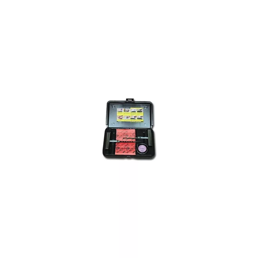 Tire Plug Starter Kit w/ Chrome Tools, 40 Plugs