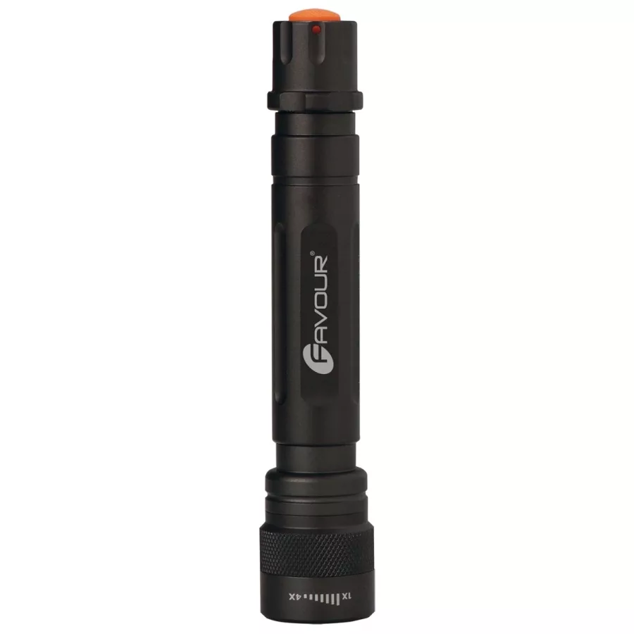 Palm sized 60 Lumen Tactical flashlight