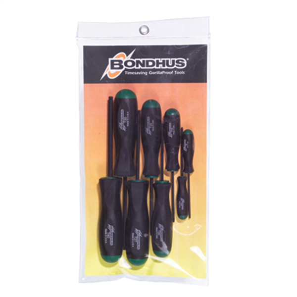 8 Pc. Ball Star Tip Screwdriver Torx T9-T40