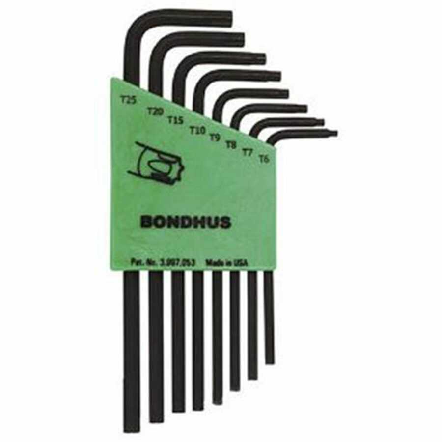 8 Pc. Torx Star Tip L-Wrench Long Arm Set T6-T25