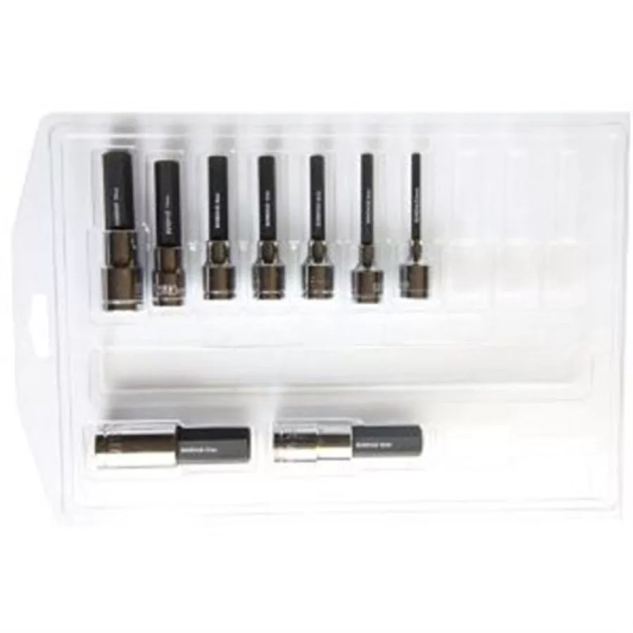 (image for) Hex Bit Set 9pc w/Skts Metric