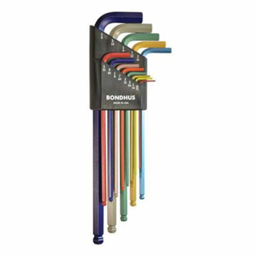 13 Pc ColorGuard L Wrench XL