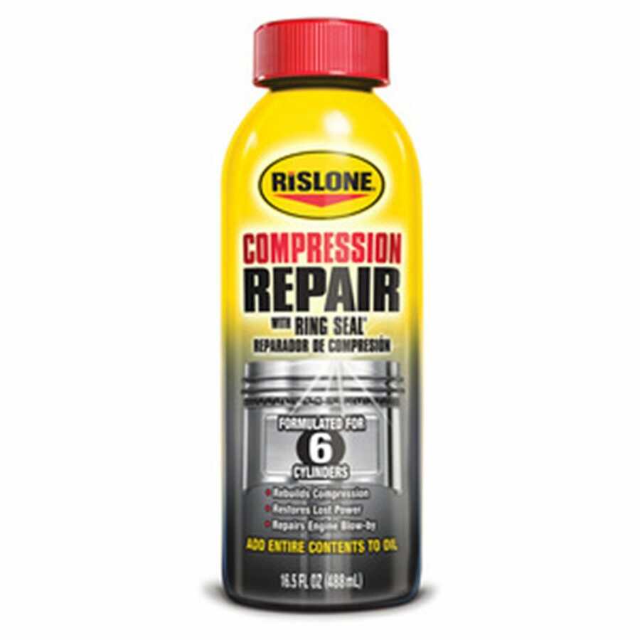 Rislone Compression Repair Engine Additive for 6 Cylinders