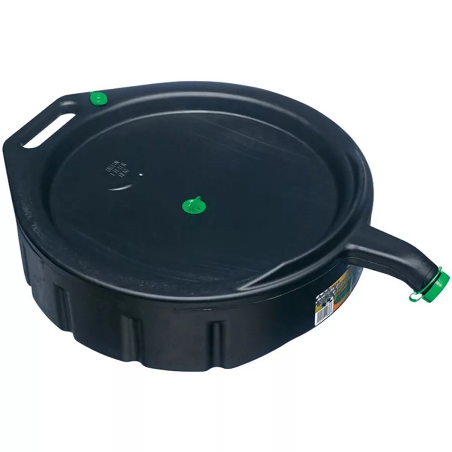 Plastic Oil Drain Pan - 15 Qt