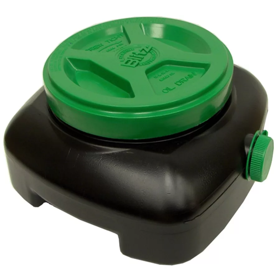 Plastic Oil Drain - 6 Qt