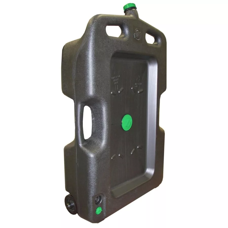 Mobile Plastic Oil Drain - 58 Quart