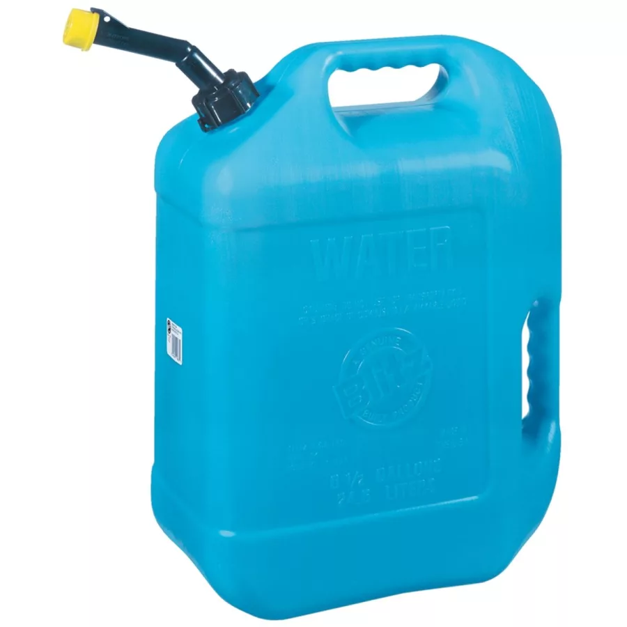 Plastic Water Can - 6 Gallon Plastic Water Can - 6 Gallon