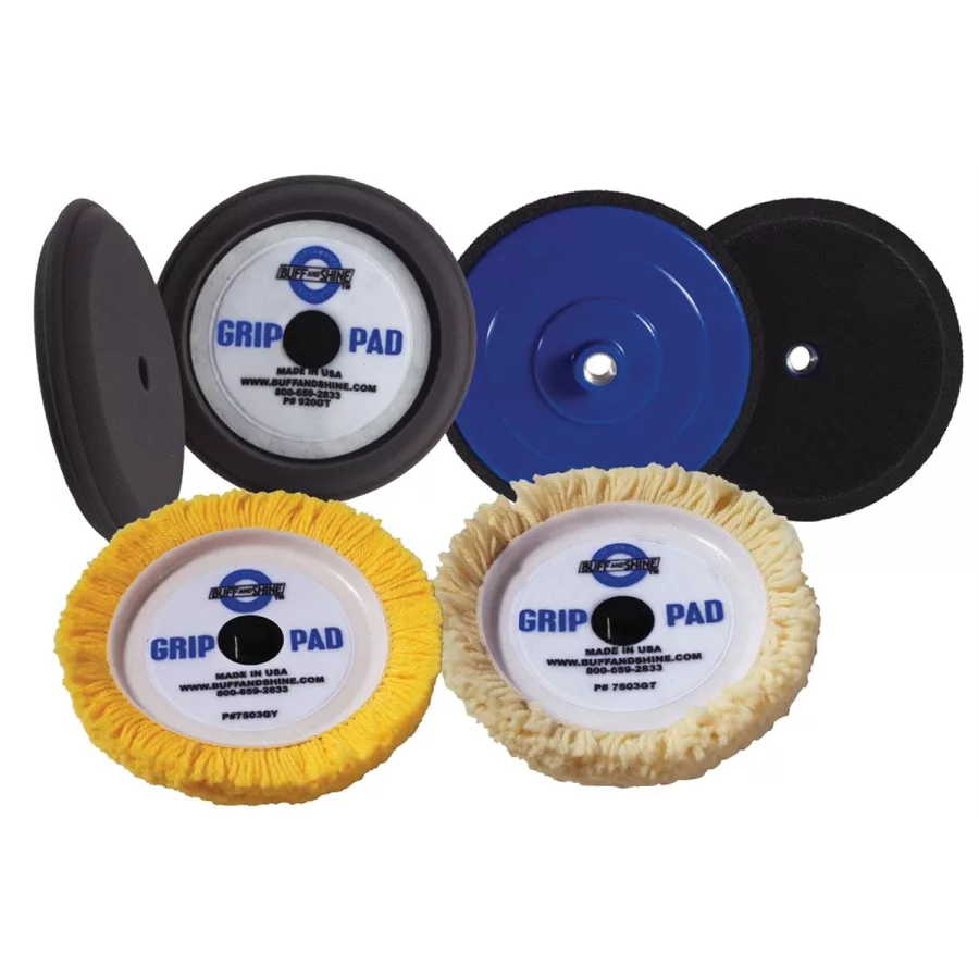Tripac No. 2 Wool and Foam Buffing Pad Kit Tripac No. 2 Wool and Foam Buffing Pad Kit