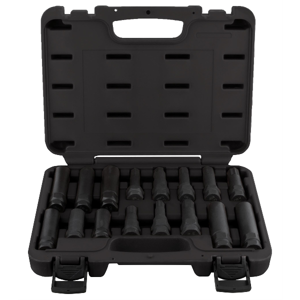 16 PC SPLINE LUG KEY SOCKET SET