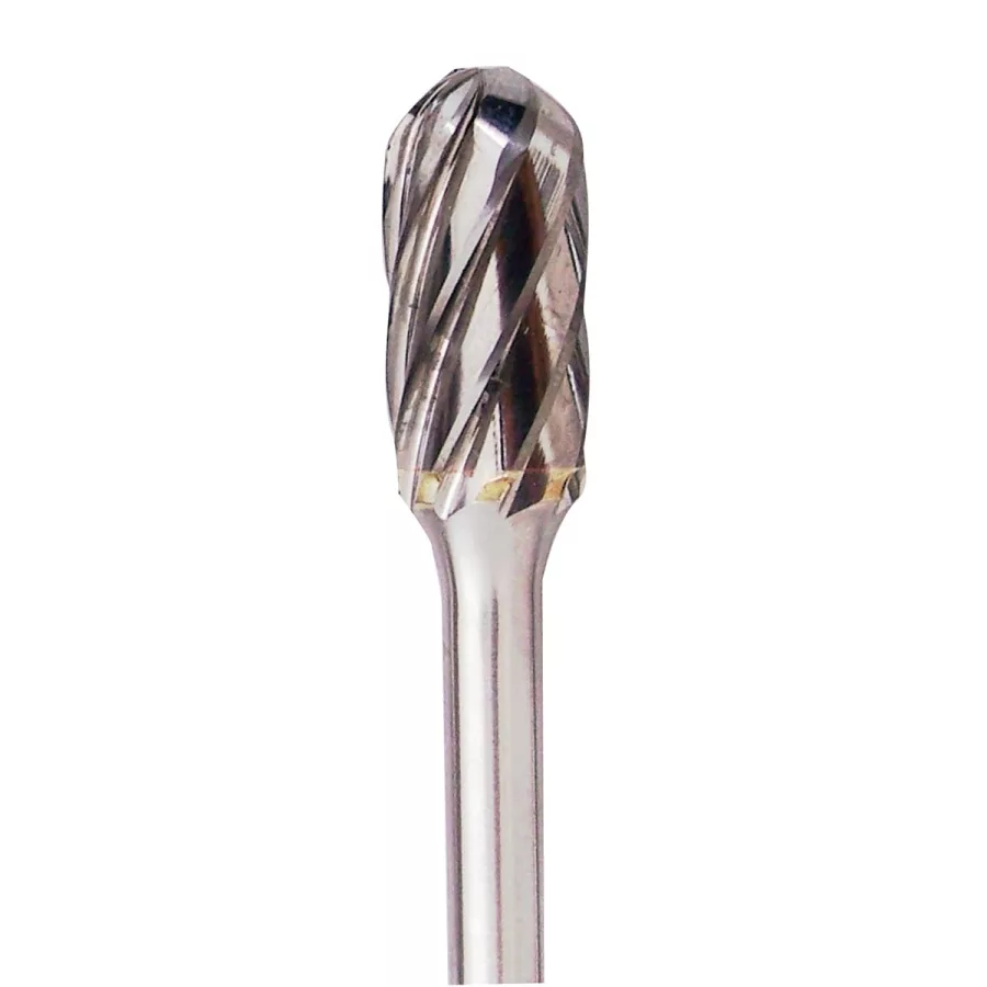 NF Carbide Bur Cylinder Shape - Radius End - 3/8 Dia x 3/4 L