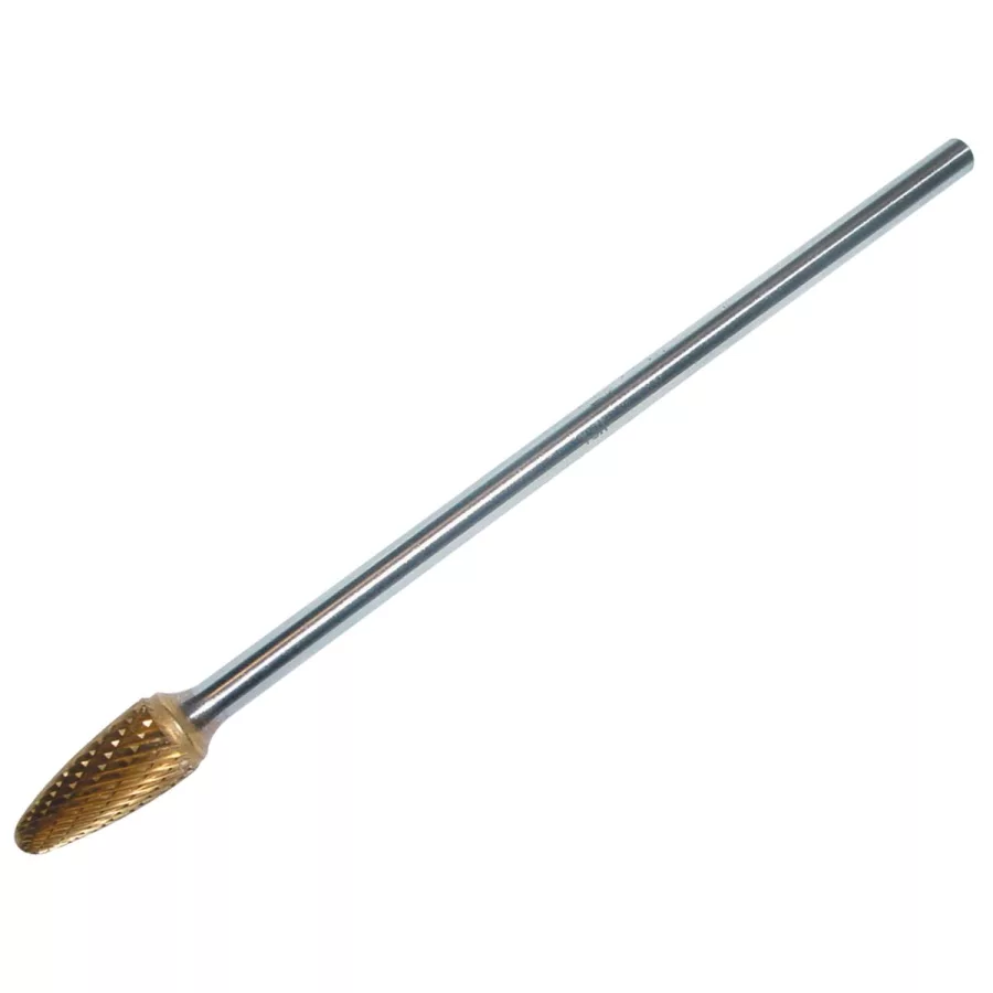Carbide Bur - Tree Shape - Radius End - 6 In L
