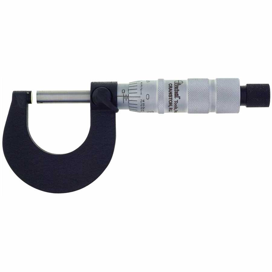 Conventional Micrometer 0-1 Inch Range .001 Inch Graduation