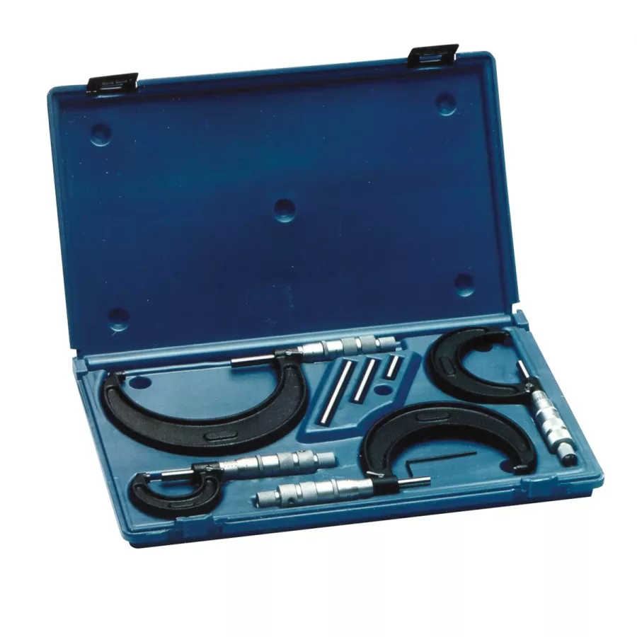 (image for) Micrometer Set 0-4In Range .001In Graduations