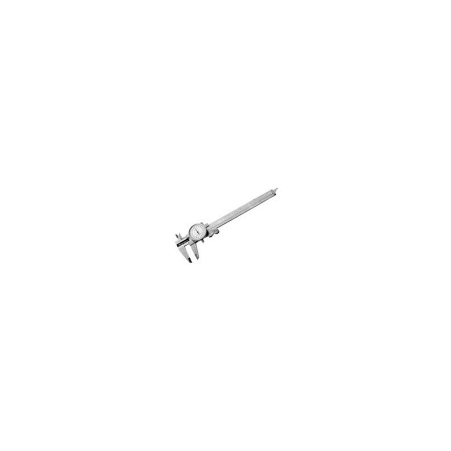 Caliper Dial 0-6In Range/.001In Graduations, .200In Rev