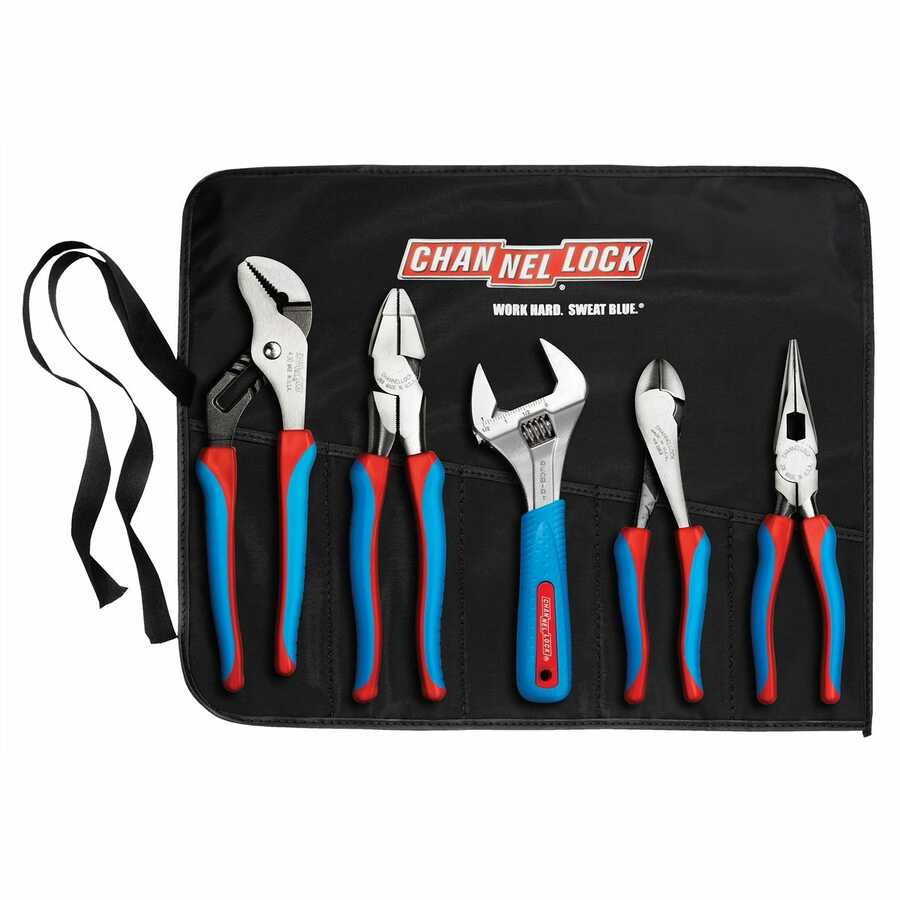 5PC CODE BLUE E SERIES PLIER SET