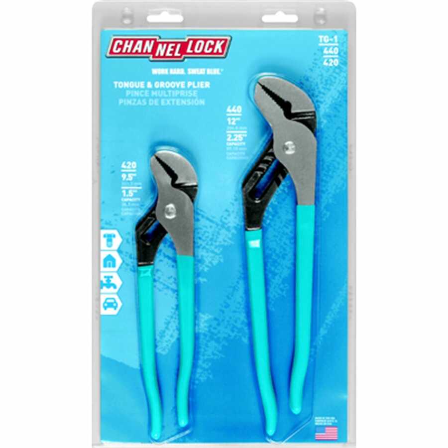 Tongue & Groove Gift 2pc Set: 420, 440