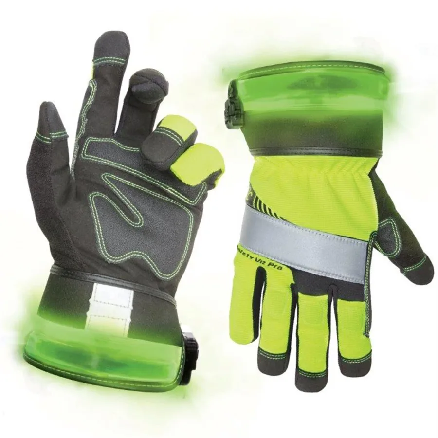 (image for) SAFETY PRO LIGHTED GLOVE XLARGE