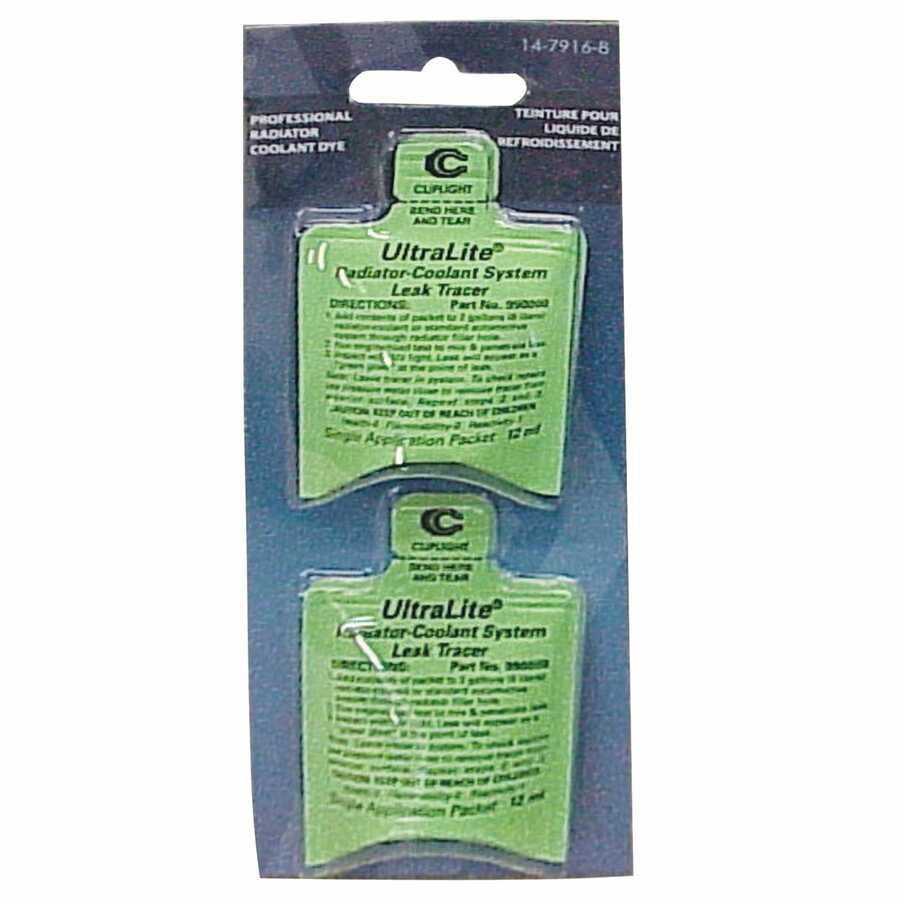 Radiator Coolant Dye - 2 Pack