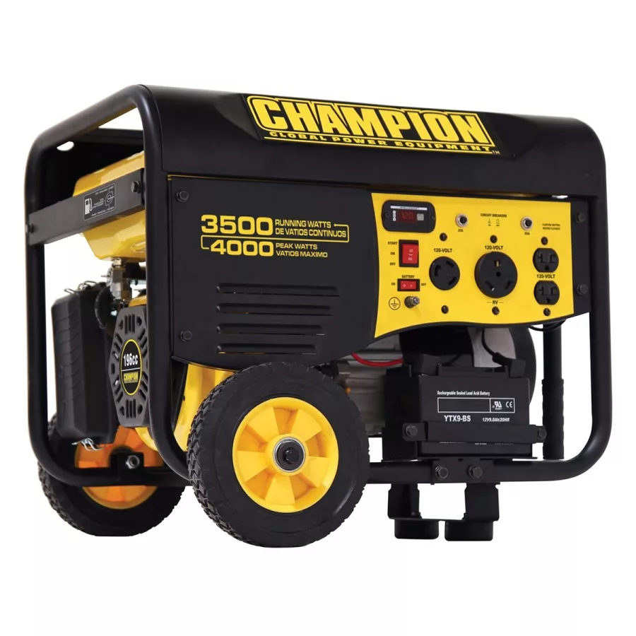 3500/4000 Watt Portable Generator with Remote Electric Sta 3500/4000 Watt Portable Generator with Remote Electric Sta