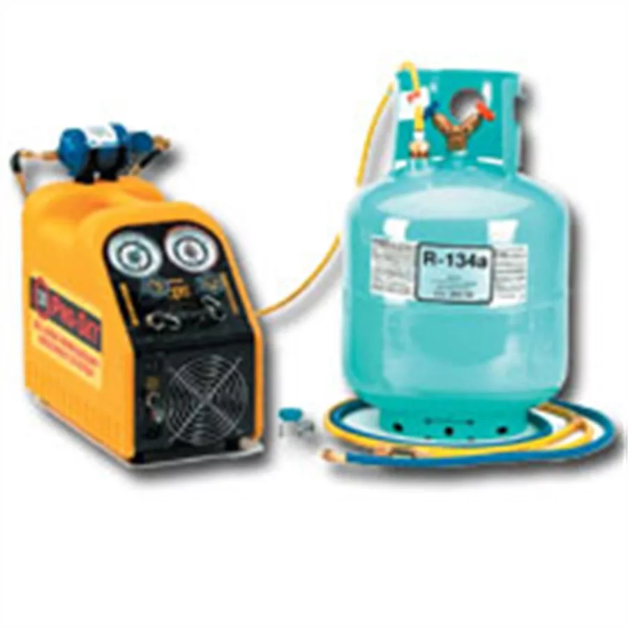 Pro-Set Oil-less Portable Recovery Recycle Unit - R134a Pro-Set Oil-less Portable Recovery Recycle Unit - R134a