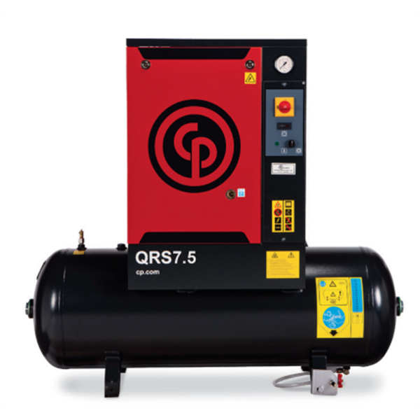 Quiet Rotary Screw Air Compressor 60 Gal 7.5 HP - Single Phase